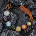 thumbnail image 3 of Adorno colgante de 7 chakras Reiki Healing Energy Balance Amulet Afortunado Sencillez, 3 of 5