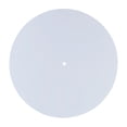 thumbnail image 1 of 12'' Acrylic Slip Mat for Phonograph Turntable Vinyl 3mm Anti-Static Lp Mat White, 1 of 6