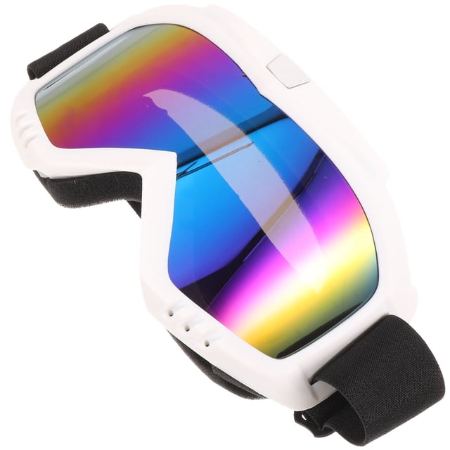 Phenofice 1Set Square Shaped ATV Goggles for Mountain Biking and Skiing with Sporty Design Windproof Protection