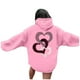 thumbnail image 1 of WILLBEST Sudadera Deportiva para Mujer, Estilo Casual, Ideal para El Día de San Valentín Sudadera con Capucha Estampada, Estilo Holgado Mediana, 1 of 4