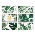 thumbnail image 2 of Gwong Decoración hogareña 6pcs Green Plant Monstera Deliciosa Decalación extraíble Etiqueta de la pared Decoración del hogar Gwong 21000438, 2 of 7