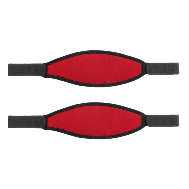 Paquete de 2 de repuesto para de snorkel y buceo, 13 X 3.3 pulgadas, rojo