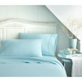 thumbnail image 1 of Ensembles de draps en flanelle de couleur unie Johnson Home, 1 of 5
