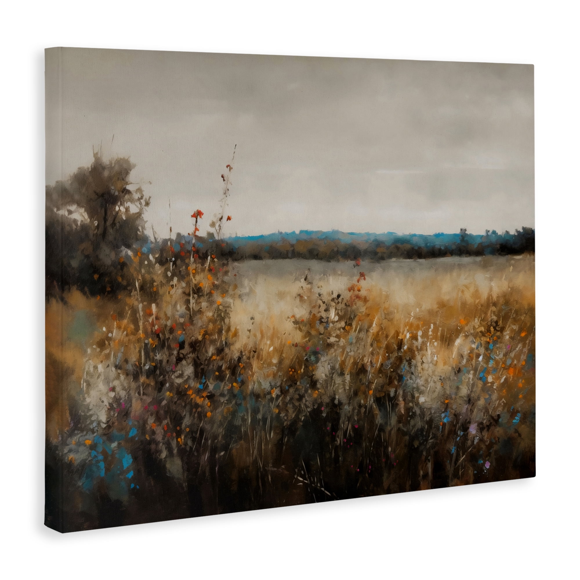 Stupell Industries Abstract Grunge Meadow Canvas Wall Art, design by Creative Studio