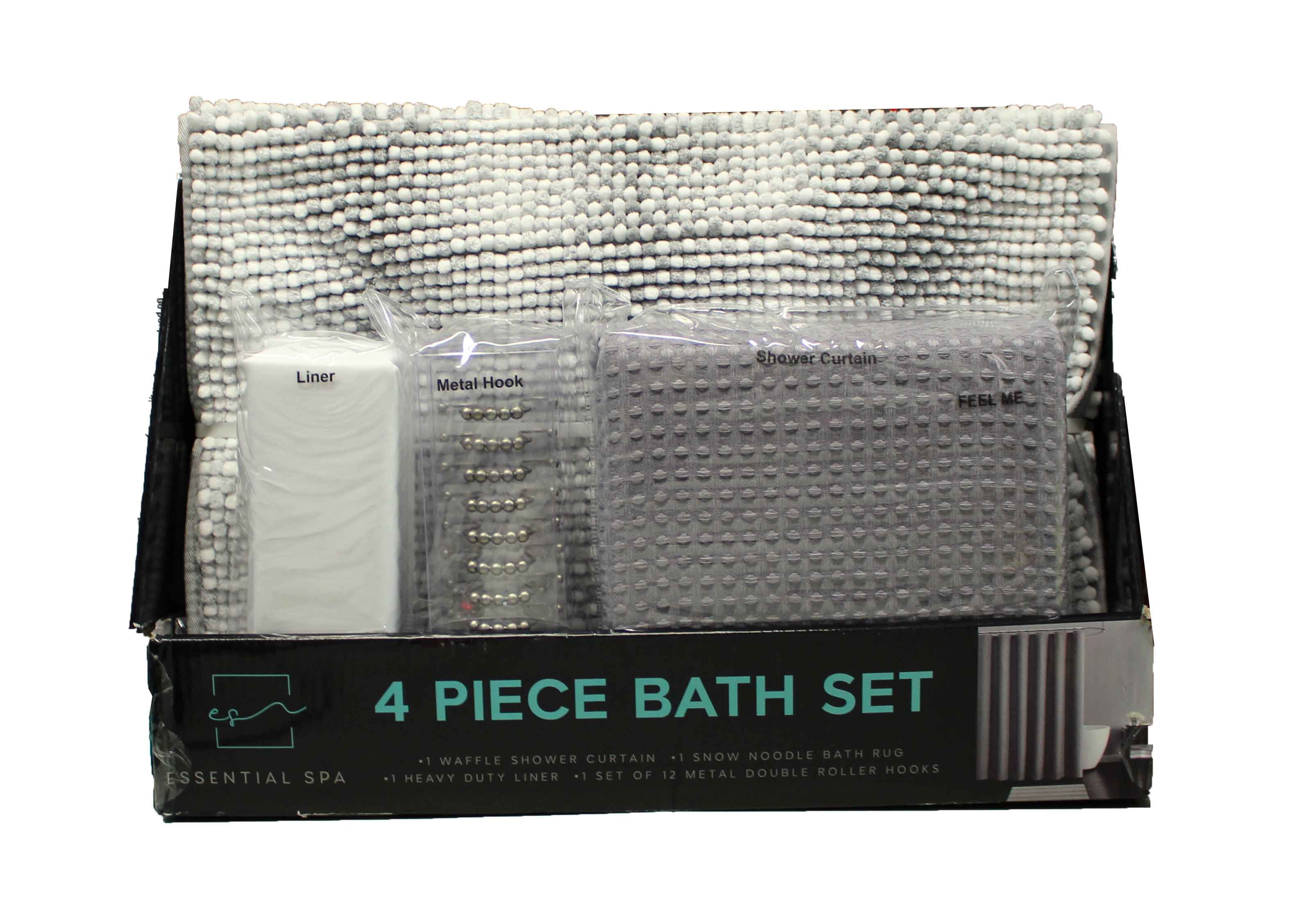 4 Piece Bath Set 