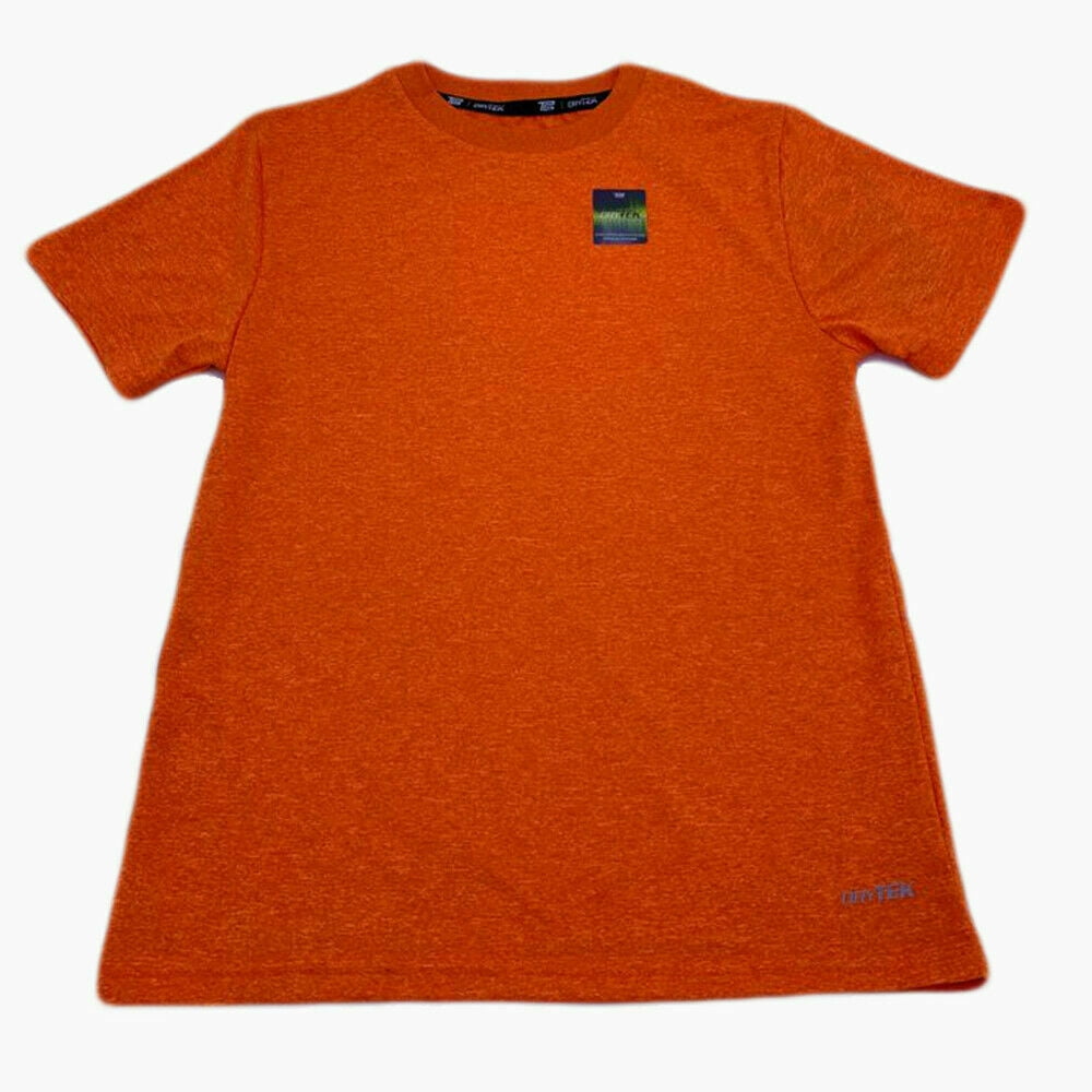 Tek Gear - Tek Gear Little Boys Dry Tek Short Sleeves T-Shirt Orange Size Small 7-8 - Walmart 