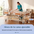 thumbnail image 4 of Cama Hospitalaria PREMIUM Electrica 10 Funciones Colchon Hospital, 4 of 9