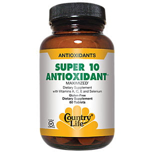 Country Life Vitamins - SUPER 10 ANTIOXYDANT 60 Tablet