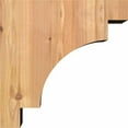 thumbnail image 3 of 5 1/2"W x 12"D x 12"H Mediterranean Smooth Corbel, Western Red Cedar, 3 of 9