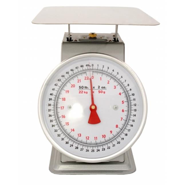 200-Pound by 8-Ounce Scale Crestware Heavy Duty Receiving Scale 10-Inch Dial Face 