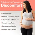 thumbnail image 4 of Bande de Ventre de Maternité Design Ergonomique Couvrant les Bords Résistant à l'Usure Confortable Durable Protecteur de Grossesse Réutilisable Femmes Enceintes Bande de Soutien pour le Ventre pour Femme Enceinte, 4 of 7
