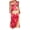 Red, variant on Mialoley Women Long Dress, Sleeveless Halter Dress Backless Flower/Dots Print Summer Cocktail Dress