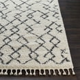 thumbnail image 4 of Livabliss Berber Shag Global Area Rug,5'3" x 7'3",Cream, 4 of 9