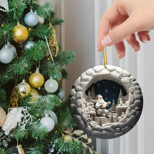 Flat Home Decorations Christmas Tree Decorations Decorations