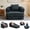 Black, variant on 3-in-1 Folding Sofa Bed Memory Foam, Convertible Sleeper Chair with Washable Cover & Back Support, Portable Fold Out Chair Bed for Living Room, Bedroom, Dorm, Apartment