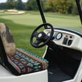 thumbnail image 6 of Pzuqiu Set of 2 Golf Cart Seat Covers Non-Slip Fit Like a Glove, Compatible with Outdoors Vehicle Golf Cart Seat Cushion Cover and Backrest Cover Sets(Horse), 6 of 9