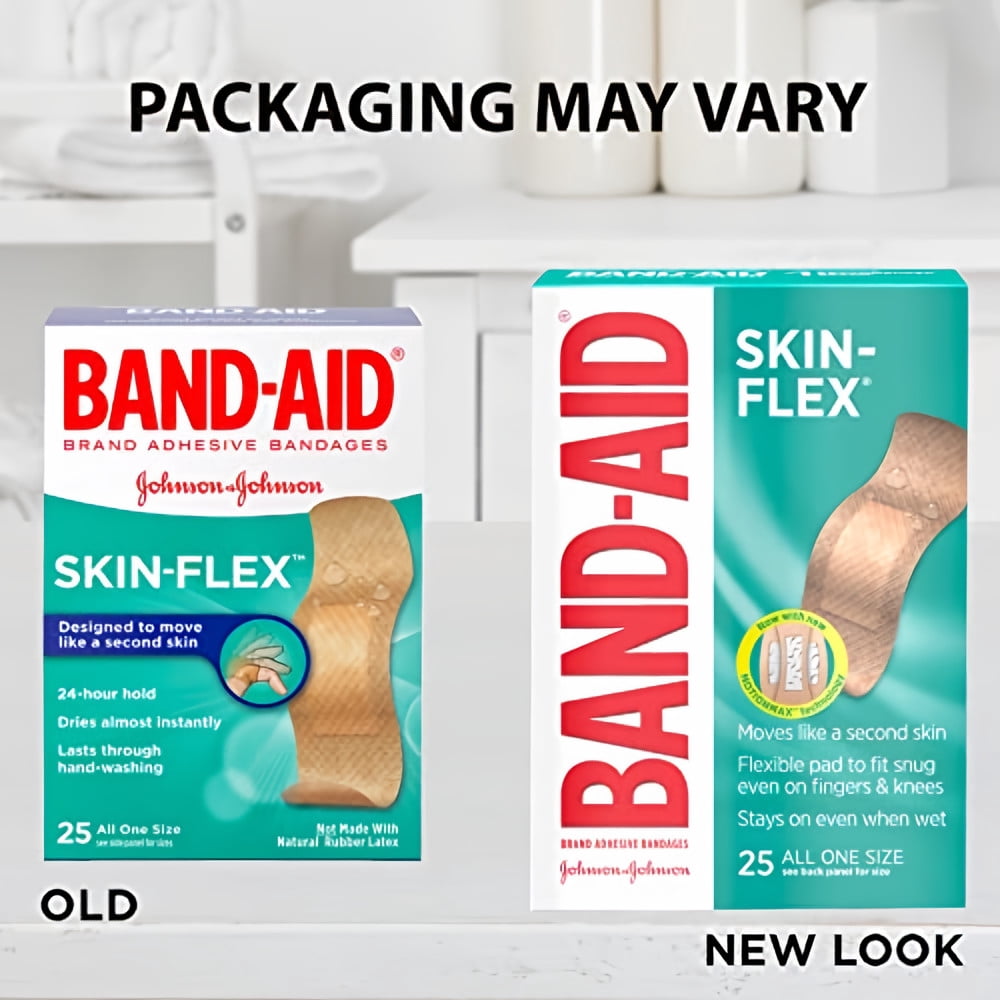 Band-Aid Skin-Flex Bandages (Pack of 5)