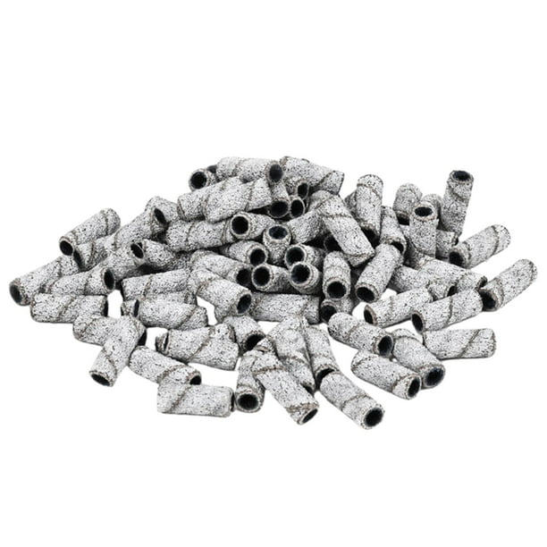 50 Piezas De Bandas De Lijado Yinane Para Decoración De Uñas Cabezales De Pulido 3.1 Mm Estilo D