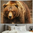 thumbnail image 2 of BCIIG  Grizzly Bear Tapestry Wall Hanging Bedroom Living Room Fabric Home Decoration Aesthetics Tapestry., 2 of 6