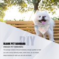 thumbnail image 3 of 15 Piezas Bandanas para Mascotas en Blanco para SublimacióN Transferencia de Lavable DIY TriáNgulo Bufanda para Perro Baberos PañUelo para Perros Gatos, 3 of 10