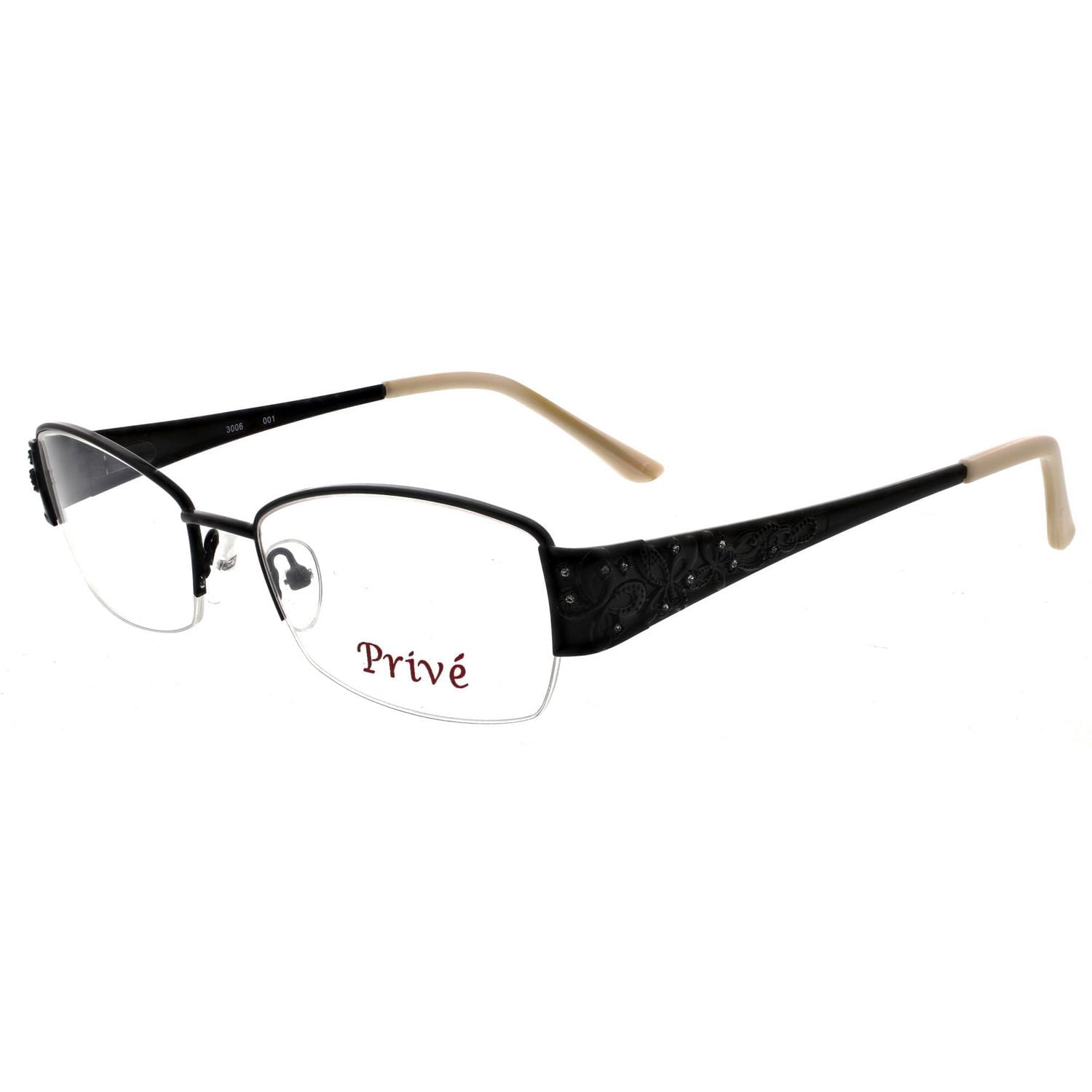 Lunettes pour femmes PRV3006 de Prive en noir