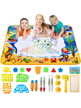 Water Drawing Mat Magic Drawing Mat for Kids, Educational Toys for Ages 1+, 40