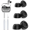 thumbnail image 2 of Almohadillas de espuma viscoelástica compatibles con Samsung Galaxy Buds 3 Pro, aislamiento de ruido y ajuste seguro., 2 of 8