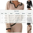 thumbnail image 7 of LIaqionyy Sweater for Women 's Fall Oversized Loose Knit Fashion Pullover Sweaters Cute Casual Tops Clothes, 7 of 7