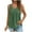 077 Green, variant on Womens V Neck Tank Tops Summer Sleeveless T Shirts Solid Color Tunic Tanks Camisoles Beige,M