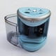 thumbnail image 4 of Sacapuntas eléctrico de doble agujero para estudiantes de primaria, máquina sacapuntas de dos agujeros de espesor semiautomático, batería 8004, 4 of 6