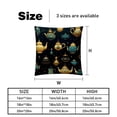 thumbnail image 5 of Arabic teapot Velvet Pillow Covers Set of 2 with Unique Patterns for Decorative Pillows - 16x16, 18x18, 20x20 Inches for Various Occasions, 5 of 6
