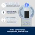 thumbnail image 3 of Blueair Air Purifier, Blue 411, up to 161 sq ft, 3 of 10