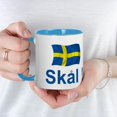 thumbnail image 3 of CafePress - Swedish Skal! Mug - 11 oz Ceramic Mug - Novelty Coffee Tea Cup, 3 of 3