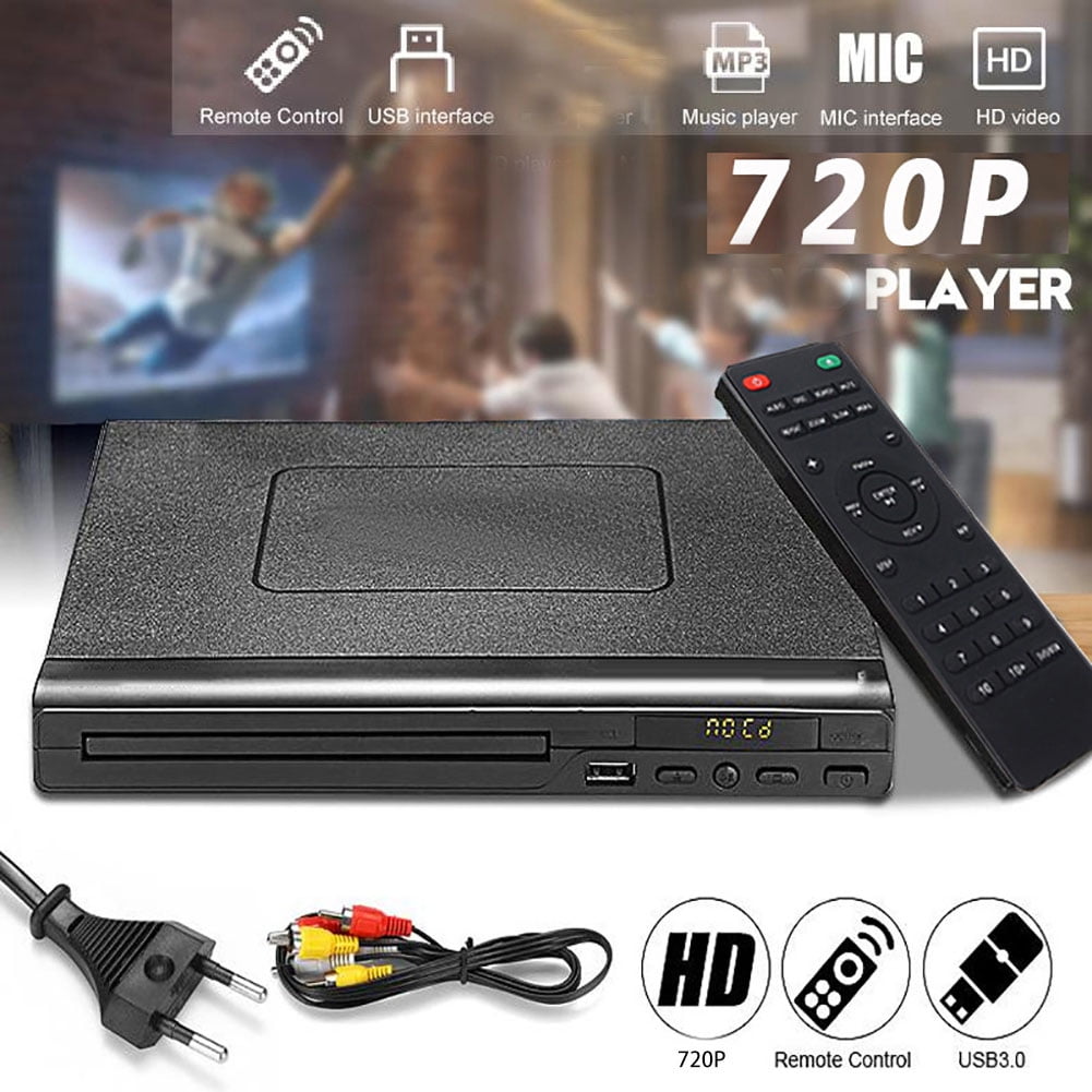 Didar Compact Mini Blu Ray DVD Player, 1080P Play All DVDs & Region A 1 Blu-Rays with HDMI/AV, Max 128G USB Support - Walmart.com Didar Compact Mini Blu Ray DVD Player, 1080P Play All DVDs & Region A 1 Blu-Rays with HDMI/AV, Max 128G USB Support - Walmart.com