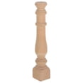 thumbnail image 1 of Unfinished Craft Spindles Wine Cabinet with Decorative Railings and Roman Column Design for Home or Commercial Use Ample Storage and Safety Features, 1 of 5