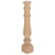 thumbnail image 1 of Unfinished Craft Spindles Wine Cabinet with Decorative Railings and Roman Column Design for Home or Commercial Use Ample Storage and Safety Features, 1 of 5