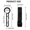 thumbnail image 3 of Clips para casco Hyamass, 50 piezas, accesorios duraderos y livianos, 3 of 7