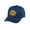 Navy with Gold Border, variant on Embroidered Cap, Adjustable 6-Panel Cotton Twill, Navy with Gold Border