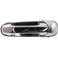 thumbnail image 5 of Rear Right (Passenger Side) Exterior Door Handle Compatible with 1999-2007 Jeep Liberty Jeep Grand Cherokee Chrome Without Key Hole 55362214AA-PFM Special Edition Sport Laredo, 5 of 6