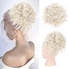 thumbnail image 2 of Summer Savings Xihbxyly Wig Hair Wraps High Temperature Silk Small Curly Hair Wraps Drawstring Messy Hair Wraps Elastic Net Pull Ponytail Rope Curly Hair Weekly Deals, 2 of 2