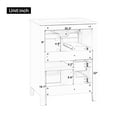 thumbnail image 6 of GDF Studio 24" Bathroom Vanity with Sink, 3 Drawers, Storage Cabinet, Adjustable Shelves, Modern Design, White, 6 of 12