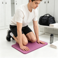 thumbnail image 5 of Pilates Mat Portable Non‑Slip Foam Exercise Pad, Shock Absorption Floor Workout Mat for Stretching Yoga Home Fitness Training (Pink), 5 of 5
