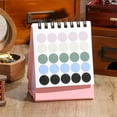thumbnail image 4 of Home Decor, Mini Desk Calendar 2026 Small Desktop Calendar Mini Daily Schedule Thick Paper Binding With Stickers For Home Office School, Women Gifts, 4 of 7