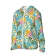 thumbnail image 3 of Goofa Cute Pineapples Printed Women's UPF 50+ Sun Protection Hoodie Jacket Lightweight Long Sleeve Sun Shirt for Women with Pocket Hiking Outdoor-Medium, 3 of 9