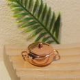 thumbnail image 6 of 1/6 1/12 Soup Pot Mini Soup Pot with Lid Ornament Dollhouse Miniature Soup Pot, Miniature Kitchen Utensils Pot for 1:6 1:12 Scale Accessories Pink, 6 of 8