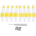 thumbnail image 1 of Hélice de Remplacement, Vol Brillant Double Face Coloré Haute Rigidité Hélices de Drone Vol Silencieux pour le DIY pour 6030F Bleu, Rouge, Jaune, 1 of 8