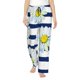 thumbnail image 1 of Fotbe Daisy Striped Nautical Pantalones de Pijama para Mujer, Pantalones de Dormir, Pantalones Pj con Cordón y Bolsillos-3X-Large, 1 of 6