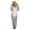 Gray, variant on jsaierl Fuzzy Outfits for Women Cute Bear Costume Onesie Sleepwear Long Sleeve Zip Up Rompers Jumpsuits Overalls Christmas Pajamas