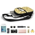 thumbnail image 3 of Lsque Mermaid Fish Scale Pattern Chest Package – Foldable Waterproof Chest Bag with Adjustable Shoulder Strap, Double Zipper Compartments & D-Buckle Design, 3 of 7