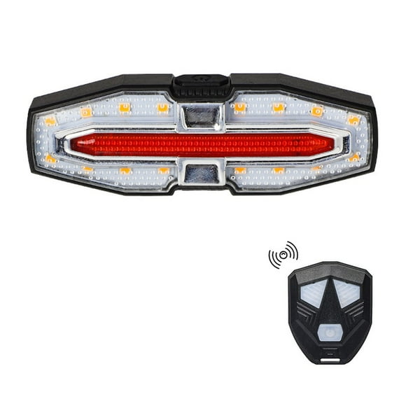 Front Rear Indicator Bike Turn Signals Light Brightness Steering Taillight Bright LED Light Source Split Design